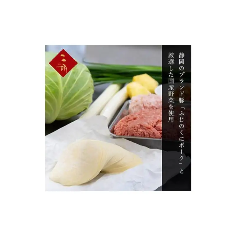 水餃子 彩食健美ニ胡 ふじのくにポーク 水餃子【230g×4袋】【冷凍】