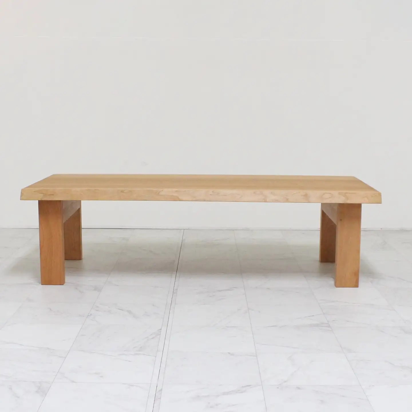 リビングテーブル　自然木無垢 ブラックチェリー CH 1300_4Leg｜ 家具 テーブル
