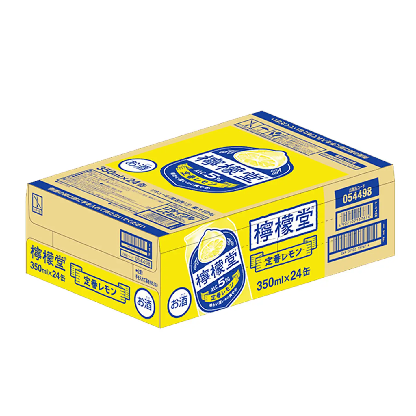 【新･二代目】檸檬堂  定番レモン（350ml×24本）｜レモンサワー チューハイ