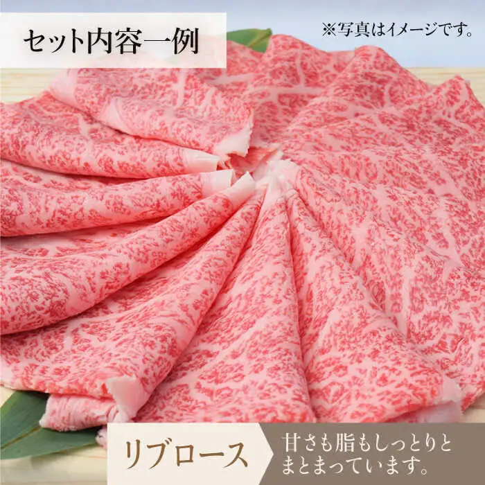 【全4回定期便】和牛最高級ブランド佐賀牛 赤身＆霜降り スライス食べ比べセット 吉野ヶ里町/ミートフーズ華松 ブランド 高級 和牛 霜降り BBQ やわらか 冷凍 料理 しゃぶしゃぶ 鍋 精肉 牛肉 希少 赤身 [FAY078]