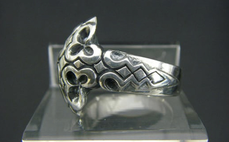 ZAN cross ring クロス リング ｜ 指輪 シルバー アクセサリー 十字架 モチーフ 925 ハンドメイド 選べる サイズ ジュエリー アクセ ファッション 人気 シンプル ギフト プレゼント 年末年始 お中元 お歳暮 内祝い 快気祝い
