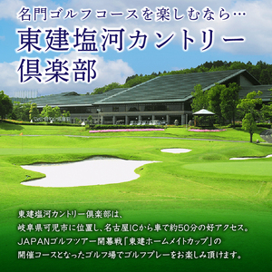 東建塩河カントリー倶楽部利用券（12,000円分）【0041-004】 ゴルフ
