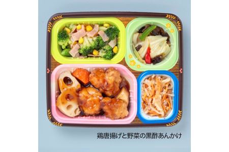 バラエティ おかずセット Ｎ-5 塩分・カロリー調整食（7食分）｜惣菜 冷凍 簡単 塩分 カロリー 調整食 塩麹 唐揚 黒酢 あんかけ かつカレー ハンバーグ オムレツ えびカツ チンジャオロース　※離島への配送不可 FAA-147