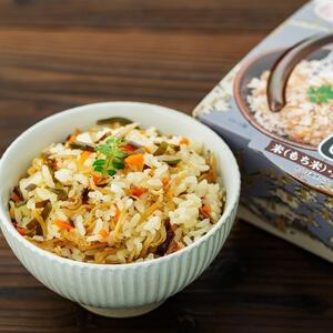 【ギフト用】レンジで簡単調理！6種の炊き込みごはん　６個セット　H-6