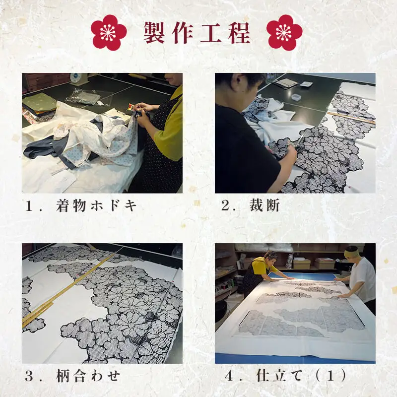 着物リメイク 真綿掛け布団 仕立て直し