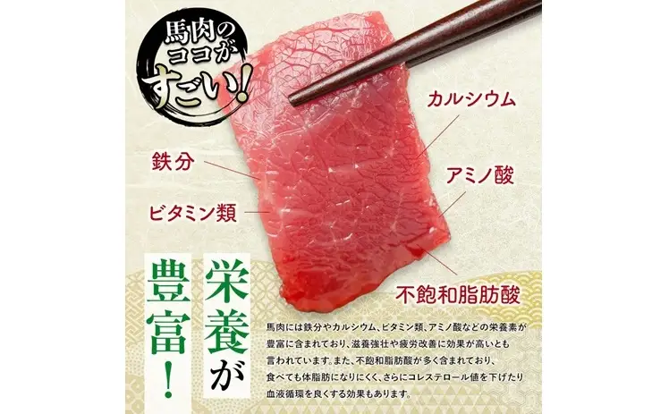 FK7-0328_馬刺し 4種詰合せセット「夢」 さくら肉 桜肉 馬肉 肉 食品