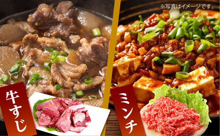 【全12回定期便】佐賀牛 A5 万能ストック3種セットB（切り落とし 1kg・ミンチ 600g・牛すじ 600g） HAD127  佐賀牛