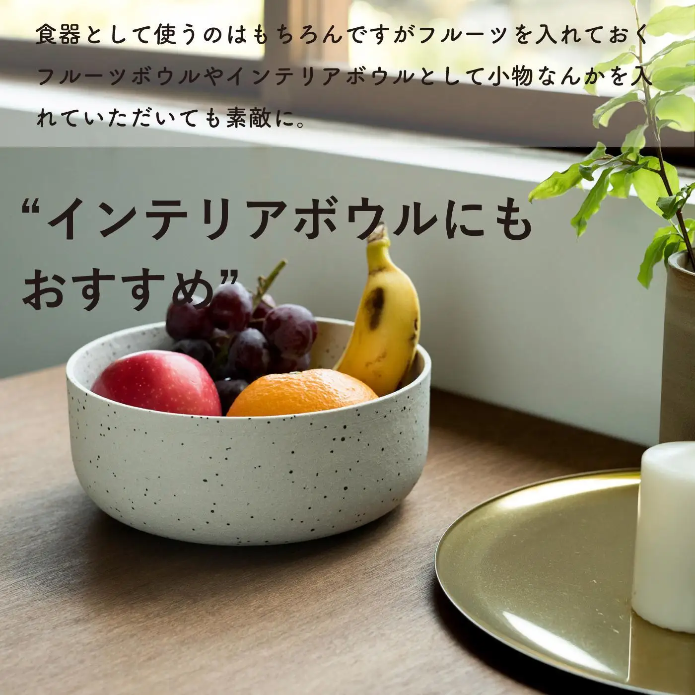【信楽焼・明山】GRAIN WARE　MIKAGE　BOWL(L)　ac-03 (176777-40037154)