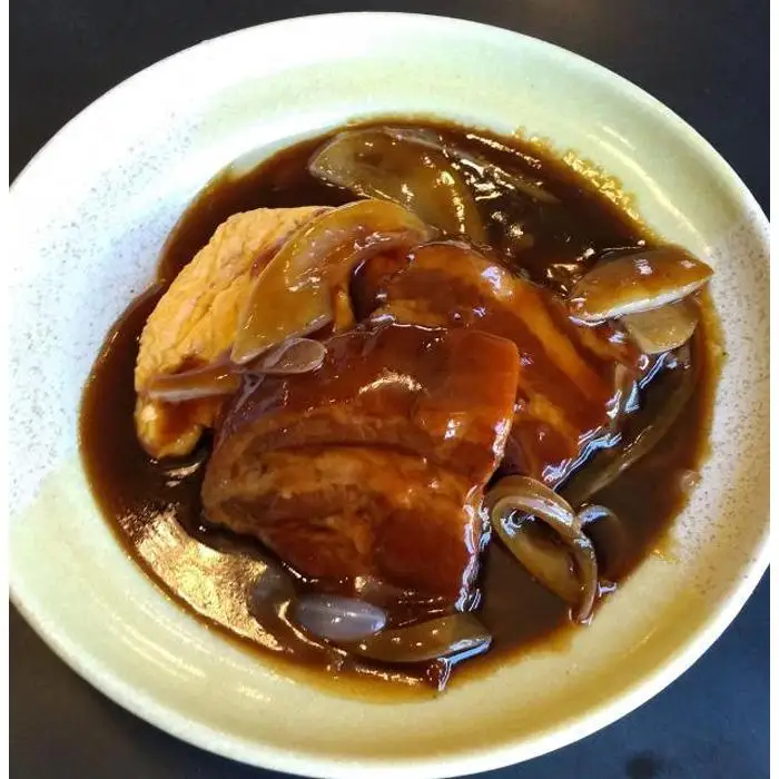チャイニーズダイニング呵呵　名物　豚の角煮（醤油）2パック、（香醋）2パック