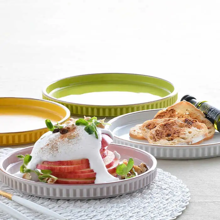 【波佐見焼】ギアシリーズ プレート 小（17.5cm） パステルカラー 4枚セット 食器 皿 【大新窯】 [DC98]  波佐見焼