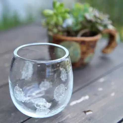 【琉球ガラス工房雫】水玉タルグラス１個