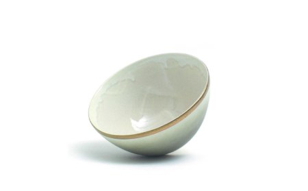 美濃焼】Bowl LL 口金 淡織部【RYOTA AOKI POTTERY/青木良太】 陶芸家