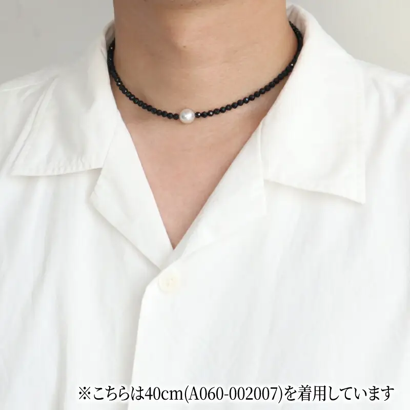 パール 2WAY チョーカー ブレスレット オニキス 40cm 暁工房 ネックレス 真珠 アクセサリー アコヤ真珠 本真珠 ファッション カジュアル 冠婚葬祭 慶事 結婚式 卒業式 入学式 お祝い ギフト 贈り物 人気 特産品 国産 愛媛 宇和島 A060-002007