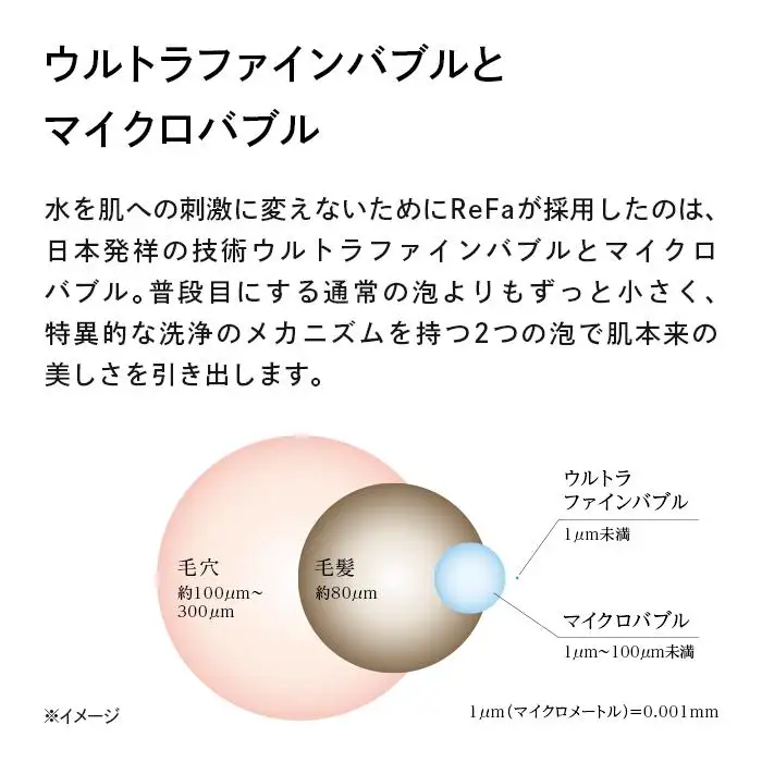 ReFa FINE BUBBLE PURE ｜ シャワーヘッド 美容 リファ シャワー