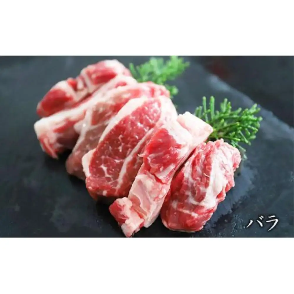 【2026年12月20日以降発送予定】北海道産しべちゃサフォーク（羊肉）生ラム　ファミリーセット900g（リブカタロース・カルビ・モモ各300g）| ラム
