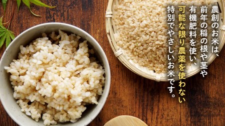 【 障害福祉 × 世界に一つだけの 米袋 ！】 玄米 10kg 三百年続く農家の 有機特別栽培 コシヒカリ 米 支援 こめ コメ 有機栽培 こしひかり 農楽里 のらり