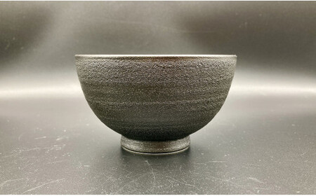 有田焼 伝作窯 黒助茶碗 松竹梅 3個セット ds004