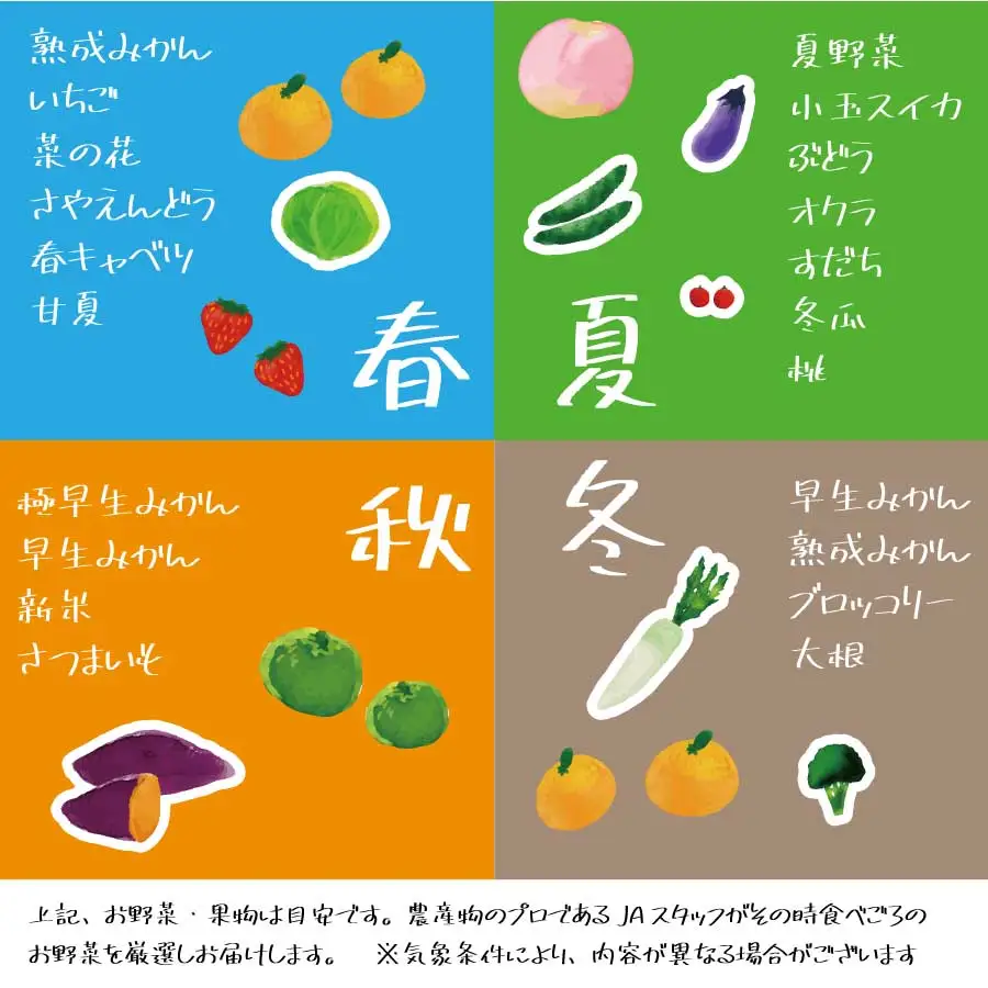 【定期便3回】阿波かつうら 農産物詰合わせ