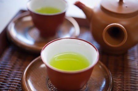 和柄ティーバッグ3種と煎茶セット (a15-153)