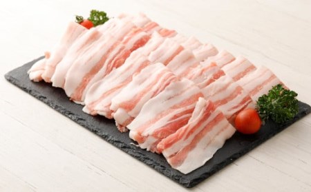 027-684 【隔月6か月定期便】 夢ポーク ロース しゃぶしゃぶ＆バラスライス 合計約2kg×6回