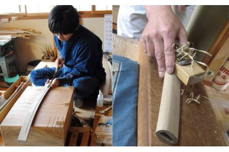 H108-03 【職人技】白鞘製作（短刀）～日本刀の長期保管に～【最長4ヶ月】を目安に発送　　( 濃州堂 )