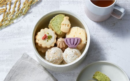 【波佐見焼】波佐見陶箱クッキー ヘリンボーン柄 ブラウン【HASAMI COOKIES STORE】[UE11] 