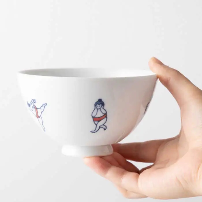 sumou茶椀 4点 NAZ005 やきもの 食器