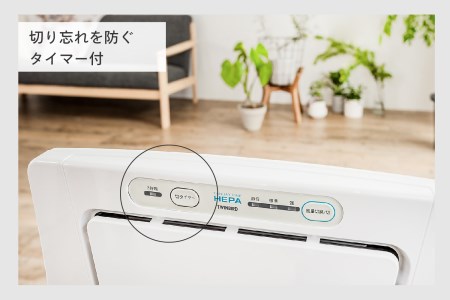 空気清浄機 ファンディファイン ヘパ ホワイト (AC-4238W)