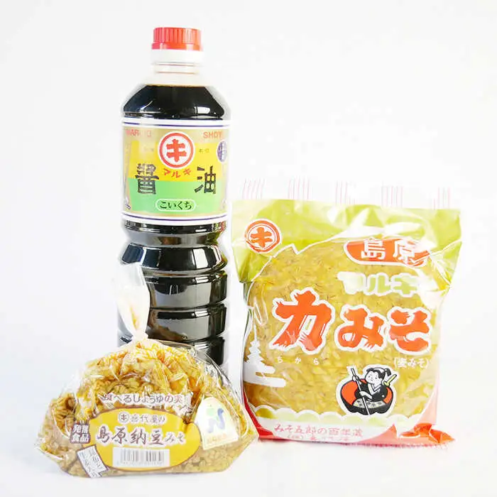 南島原ふるさとの味 厳選セット 全6品 / そうめん みそ カステラ 醤油 あごだし 南島原市 / ミナサポ [SCW007]