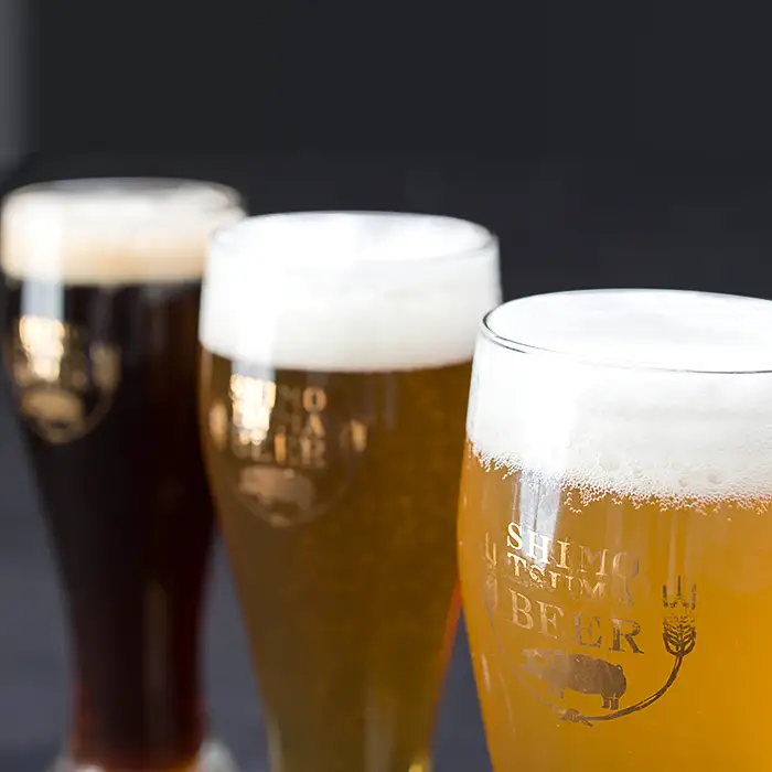 しもつまビール クラフトビール 3種×各1本 ジャーキー ウインナー ベーコン スモークレバー | クラフトビール 地ビール 