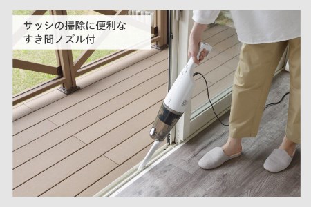 サイクロンスティック型クリーナー ホワイト (TC-5182W)