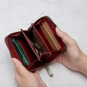 豊岡財布　AW0402　ミニマルチウォレット（抹茶グリーン）