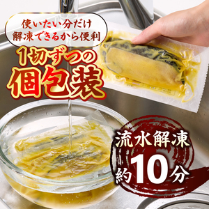銀だら 西京漬け 約80g×20切れ (a25-038)
