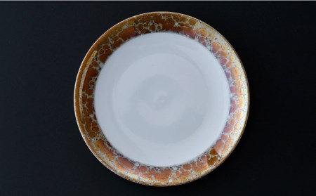 【波佐見焼】マーブル.HASAMI.「飴」5寸皿 プレート 5点セット 食器 皿 【野下上絵】 [LE14] 波佐見焼