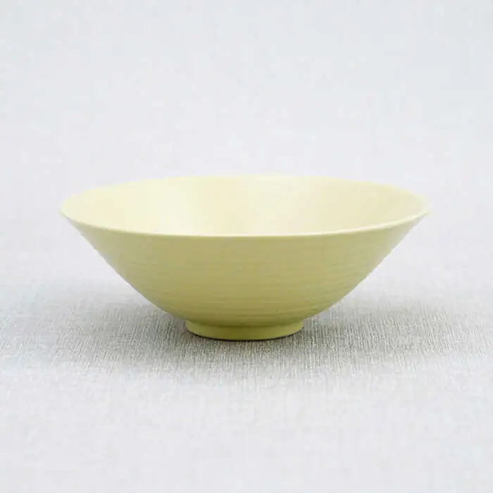 【波佐見焼】アイシー ボウル 大 （ホワイト・イエロー） ペアセット 食器 皿 【団陶器】 [PB116] 波佐見焼