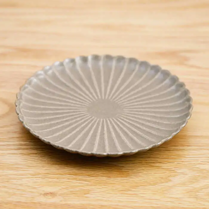 【波佐見焼】花しのぎ 和皿 小皿 （栗） 3点セット 食器 皿 【団陶器】 [PB94] 波佐見焼