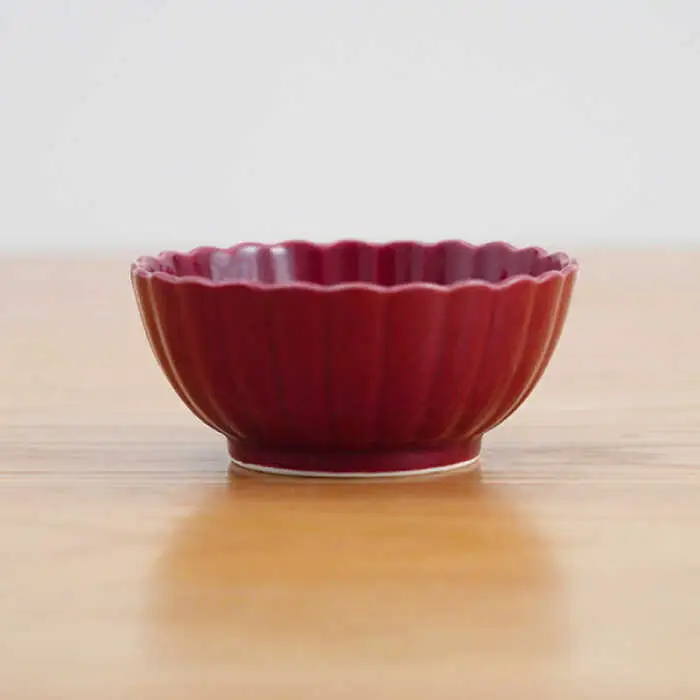 【波佐見焼】花しのぎ 丸小付 小鉢 （鶯茶・墨・紅） 3点セット 食器 皿 【団陶器】 [PB98] 波佐見焼