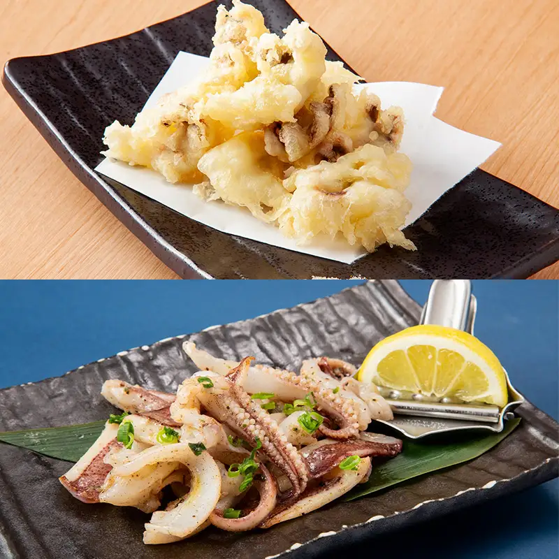 活イカ姿造り中サイズ2杯(180g前後×2)セット！ 鮮度抜群 捌きたて瞬間冷凍 いか活造り 刺身 簡単 呼子 ギフト