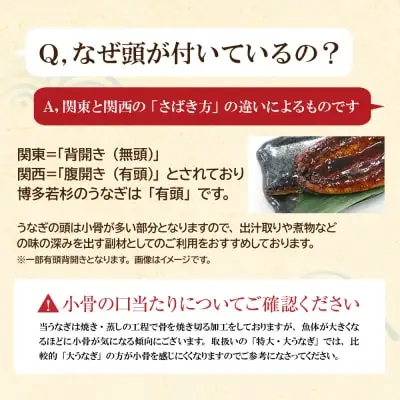 Z61-71 国産 うなぎ 蒲焼大サイズ2尾（計330g以上） うなぎ