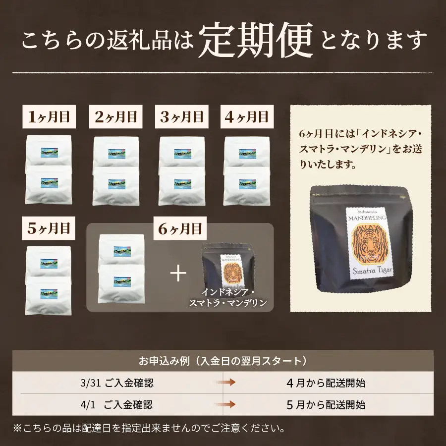 【訳ありコーヒー定期便】スペシャルティ 深煎りドリップコーヒー 6ヶ月コース 珈琲