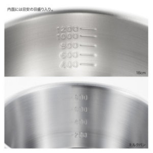 栗原はるみ IH対応 ミルクパン(15cm)&アルミクラッド雪平なべ(18cm) 2点鍋セット | 鍋セット 新潟県 弥彦村