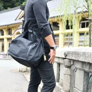 豊岡鞄 YUMEGURI BAG L ブラック（43440K）
