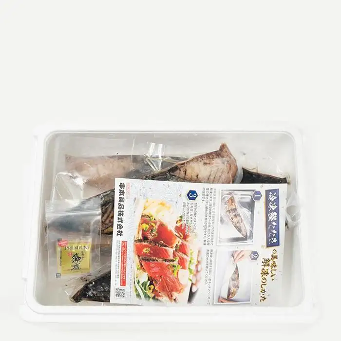 ［訳あり］ 藁焼きかつおのたたき 1kg （藻塩入り）［KS3］