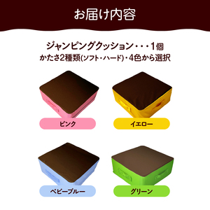ジャンピングクッション 機能性クッション 弾力 椅子 カラークッション 立体クッション  [023M13]