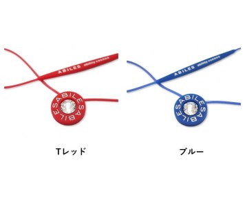 ABILES PLUS Crystal ネックレス T-RED/BLUE (a24-028)