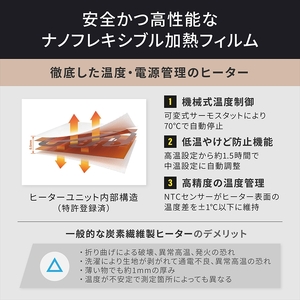 Owltech ebiブランド 丸洗い洗濯可能 薄いのに暖かい ヒーティングベスト OWL-HTB01シリーズ　Sサイズ オウルテック