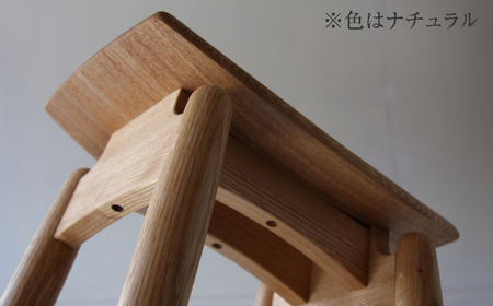 飛騨の職人が製作 スツール Lサイズ（ナチュラル）カウンターチェア ハイスツール 飛騨の家具 北々工房