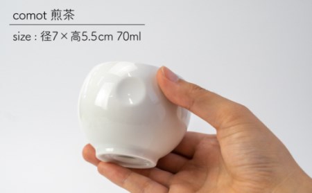 comotティーセット3点(泡瓶1煎茶2) NAU019 