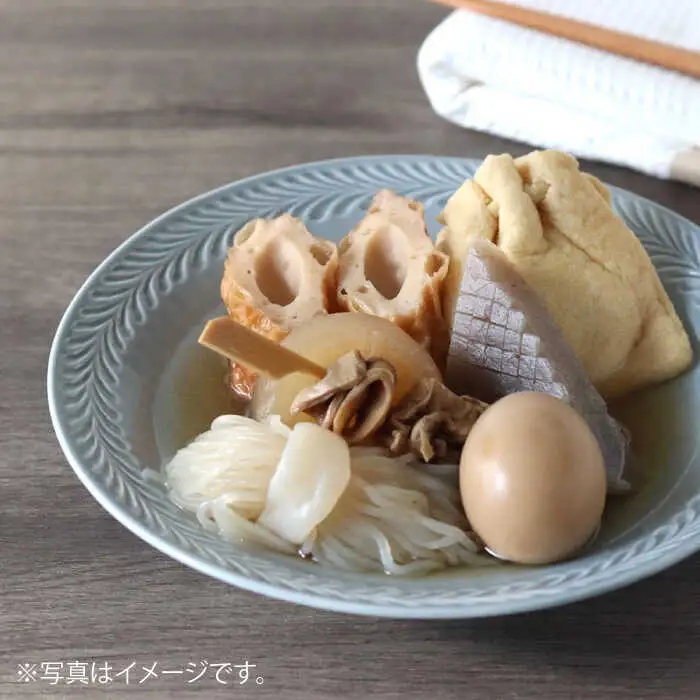 【波佐見焼】ローズマリー マルチ ボウル グレー 食器 皿 【翔芳窯】 [FE220] 波佐見焼