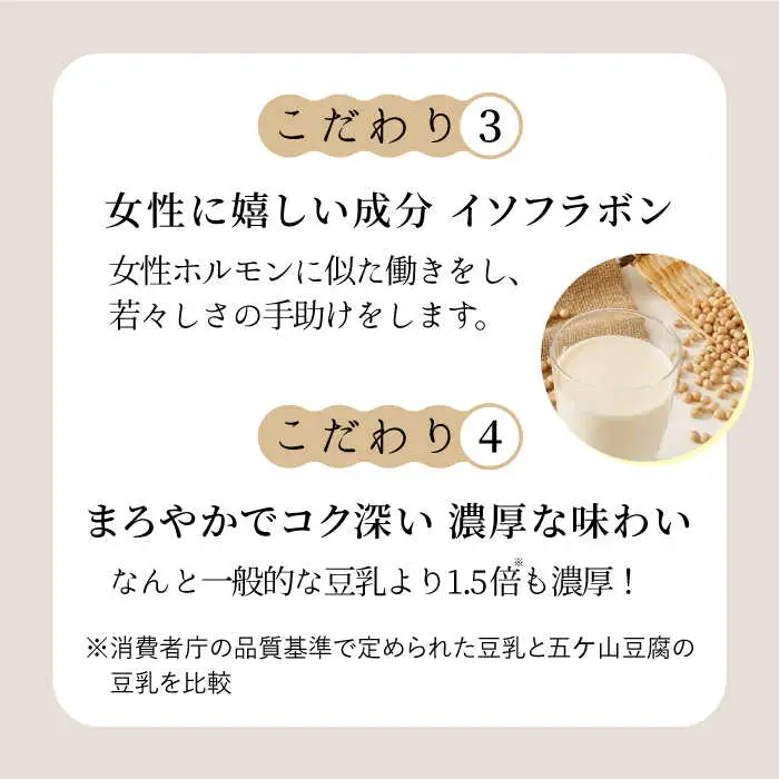 ＜12回定期便＞濃厚な一番搾り豆乳500ml×5本セット【五ケ山豆腐・株式会社愛しとーと】[FBY024]